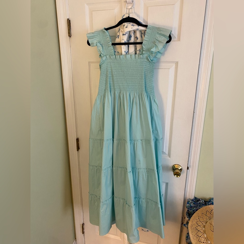 Hill House Home - Ellie Nap Dress, Turquoise size Medium